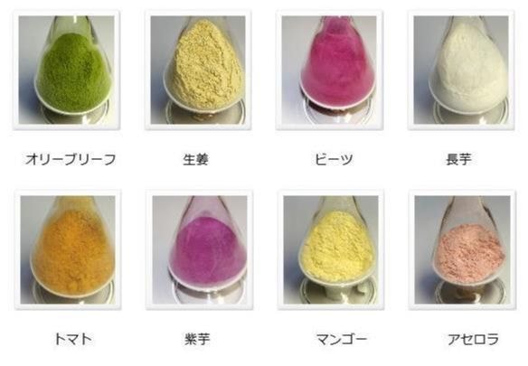 各種パウダー写真